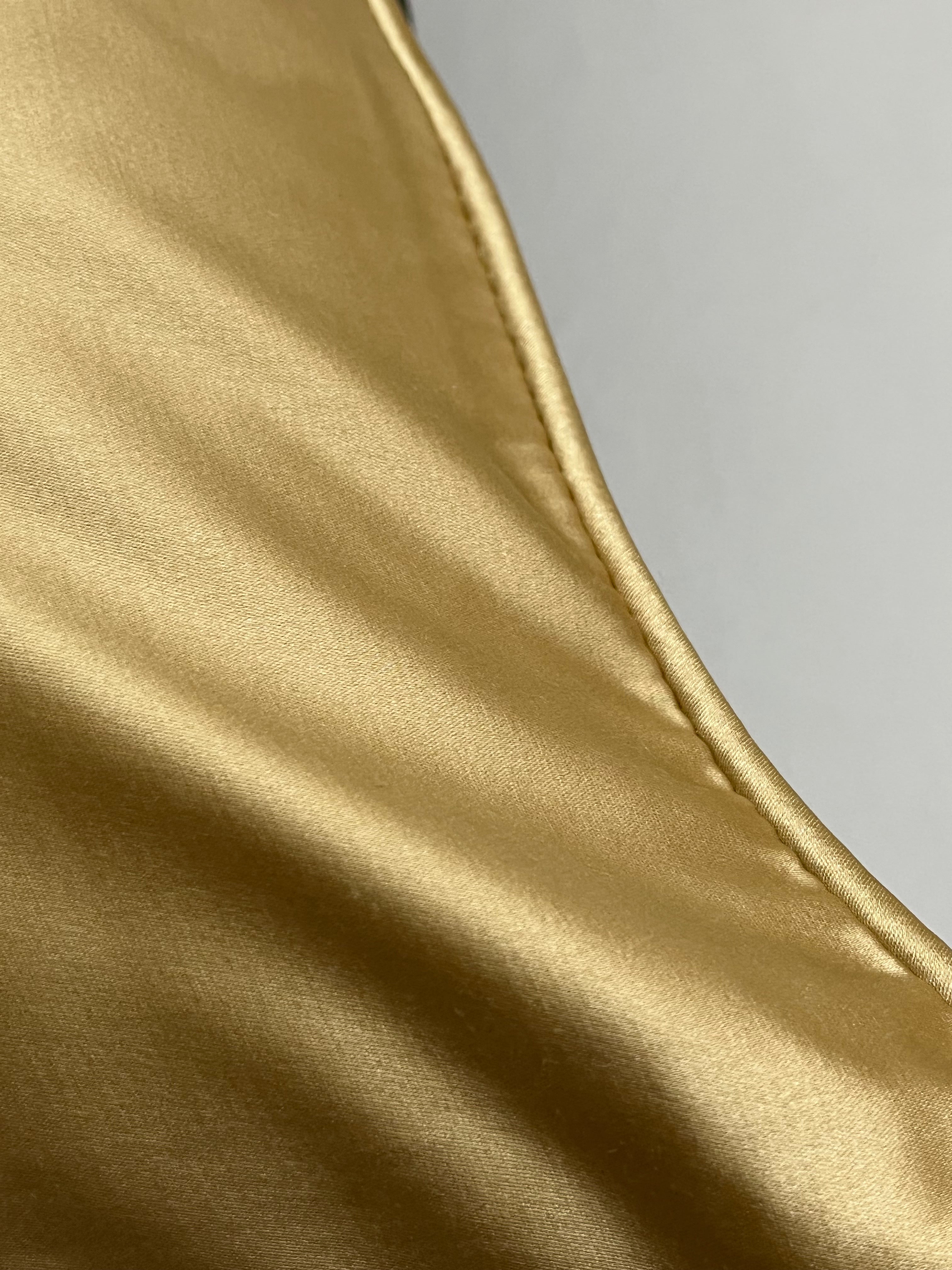 Luxurious Gold & Black Cushion Cover 18x18 inches