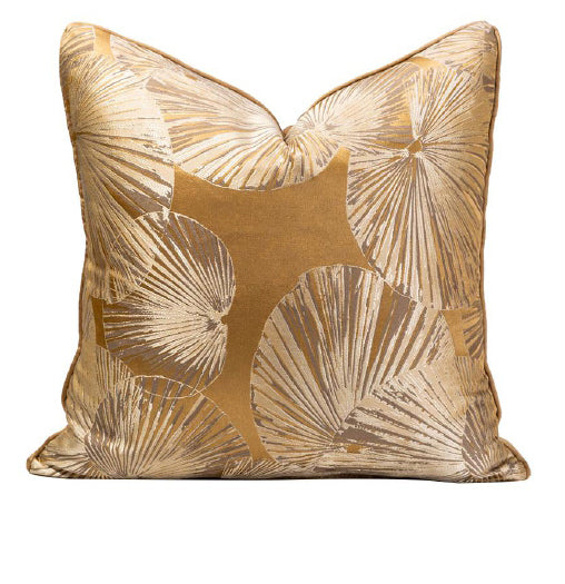Luxurious Gold Cushion Cover 18x18 inches
