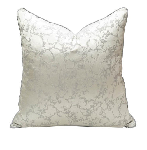 Luxurious Silver Cushion Cover 18x18 inches