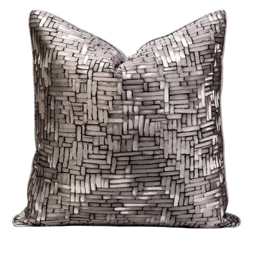 Luxurious Black Cushion Cover 18x18 inches