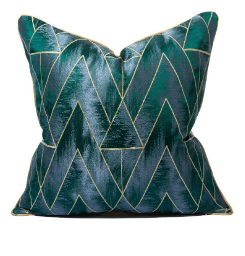 Luxurious Green Cushion Cover 18x18 inches