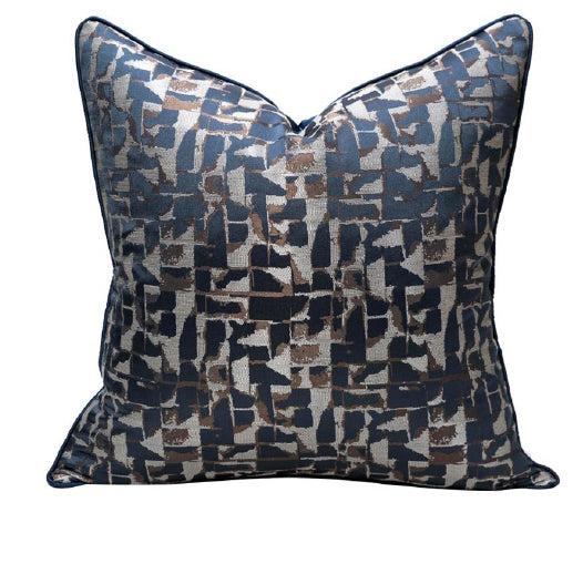 Luxurious Blue Cushion Cover 18x18 inches
