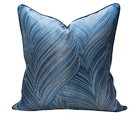 Luxurious Blue Cushion Cover
