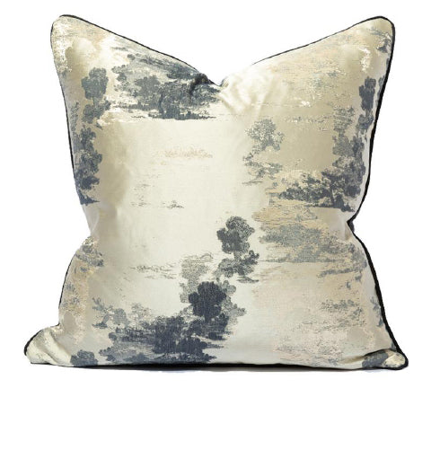 Luxurious Blue Cushion Cover 18x18 inches