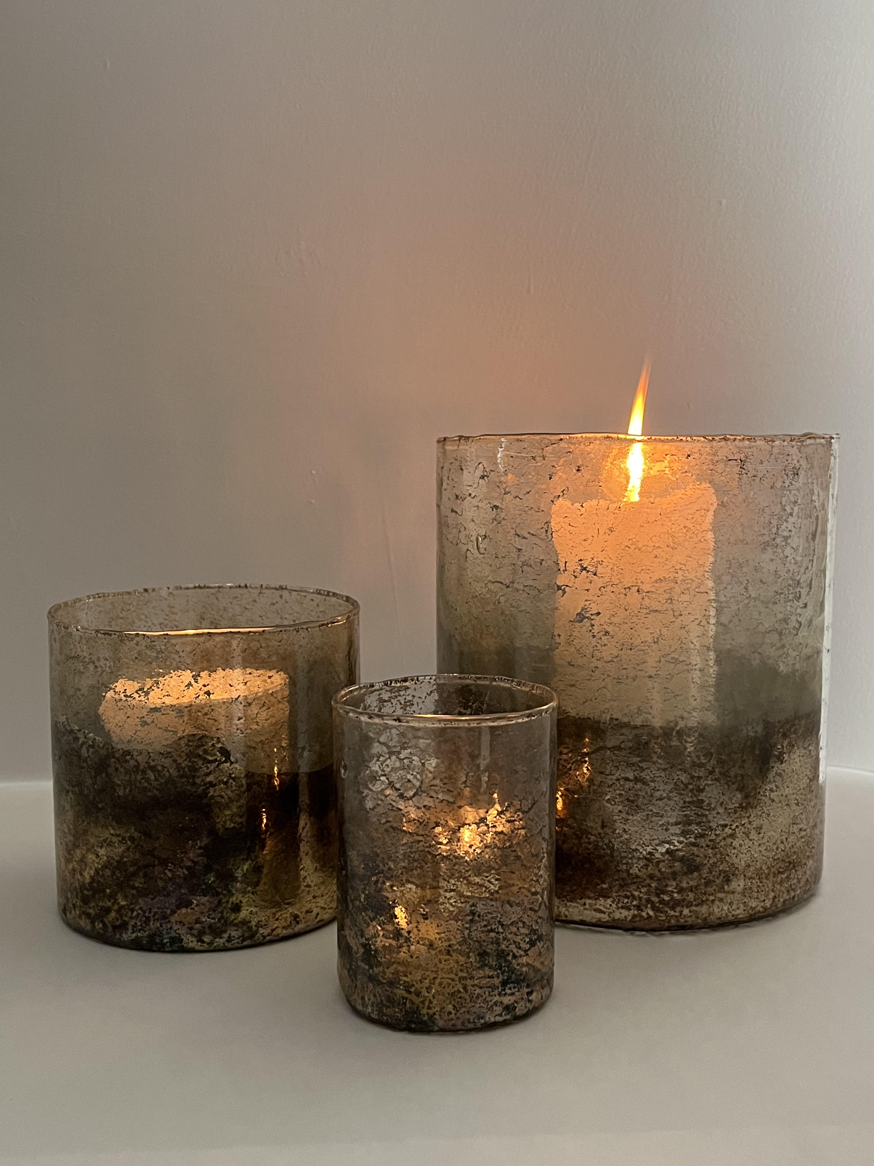 Gorgeous Serenity Candle Holders- Set of 3