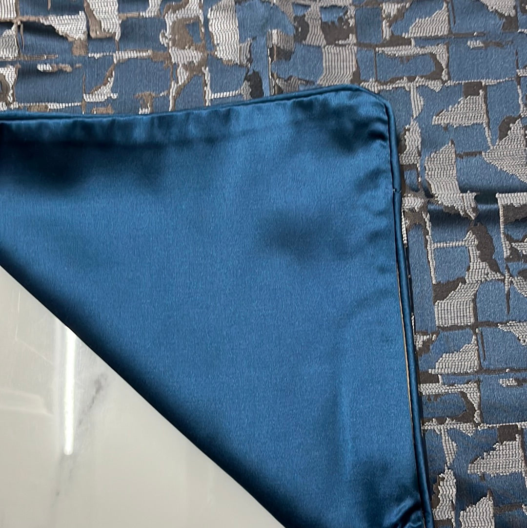 Luxurious Blue Cushion Cover 18x18 inches