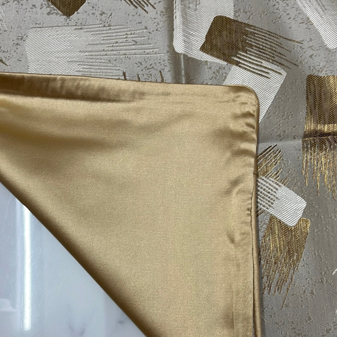 Luxurious Gold Cushion Cover