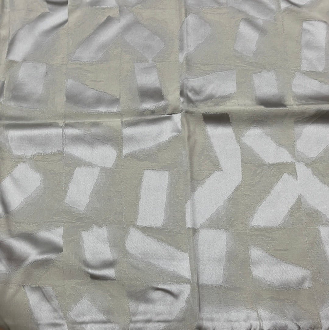 Luxurious Silver Cushion Cover 18x18 inches
