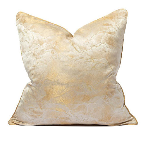 Luxurious Gold Cushion Cover 18x18 inches