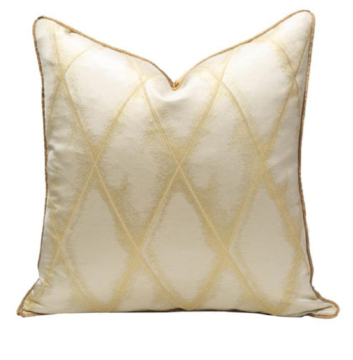 Luxurious Gold Cushion Cover 18x18 inches