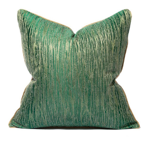 Luxurious Green Cushion Cover 18x18 inches