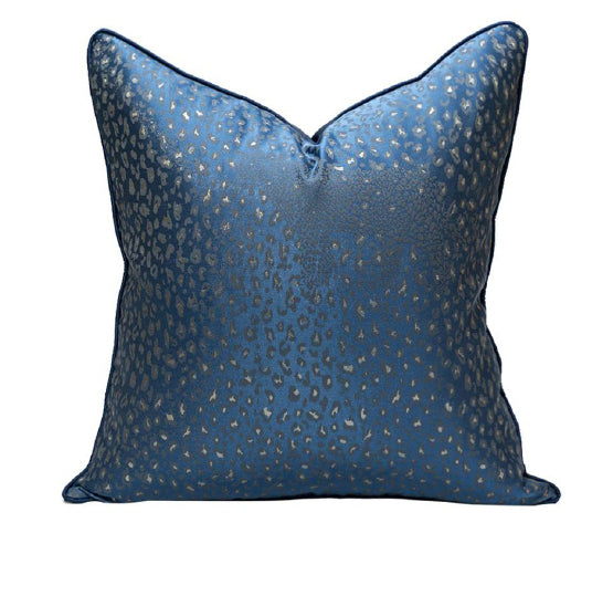 Luxurious Blue Cushion Cover 18x18 inches